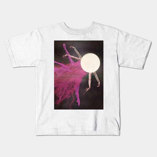 Ballet dancer Kids T-Shirt by mikath